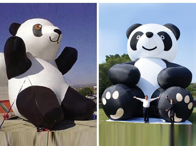 安顺充气熊猫展示